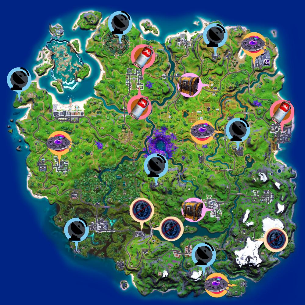 Fortnite Chapter Season Week Epic Quests Cheat Sheet Guide