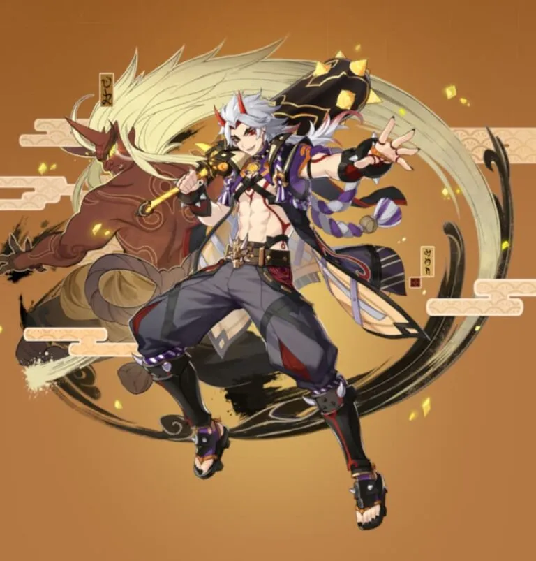 Genshin Impact Arataki Itto Skills Talents Constellations And