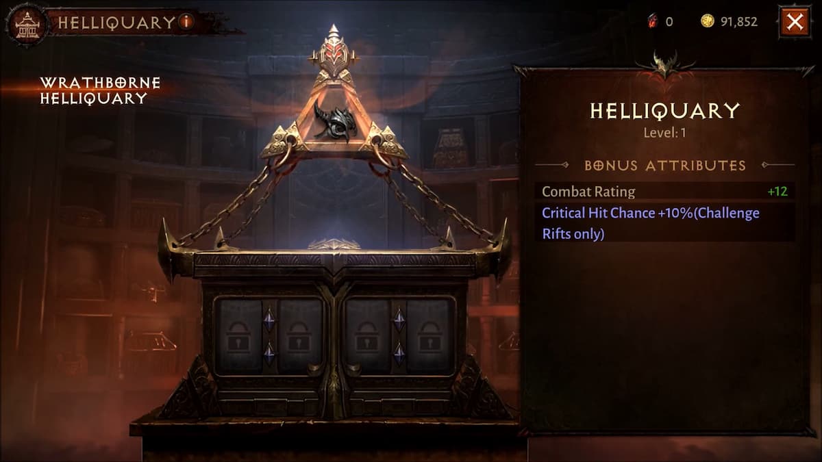 What Is The Helliquary In Diablo Immortal How To Unlock How Many