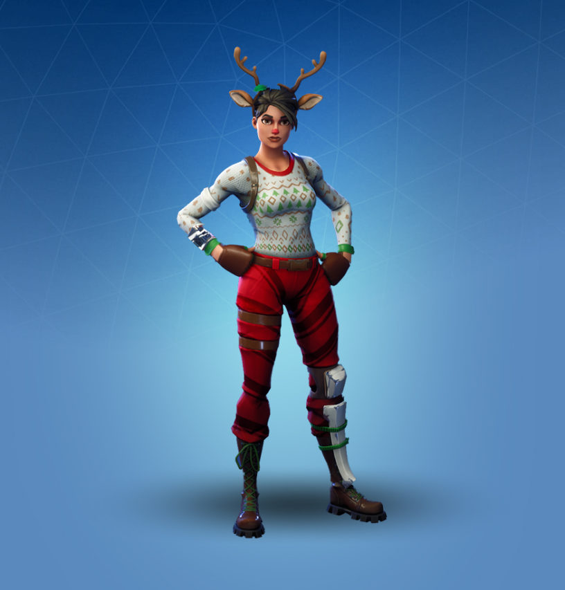 Fortnite RedNosed Raider Skin Character, PNG, Images Pro Game Guides