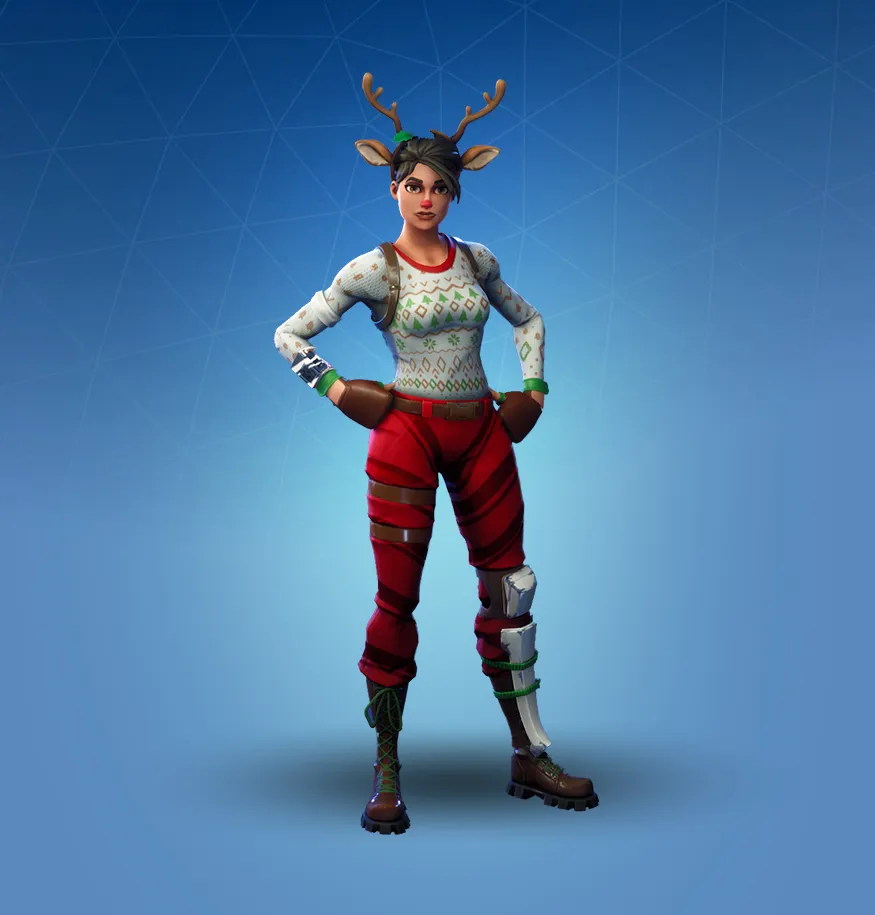 Fortnite Red-Nosed Raider - Character, PNG, Images - Pro Game Guides