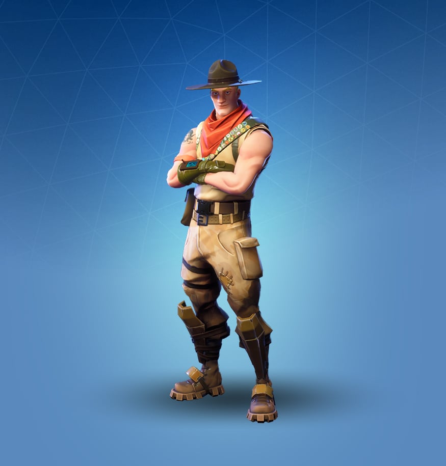 Fortnite Sash Sergeant Skin Outfit Pngs Images Pro Game Guides - sash sergeant