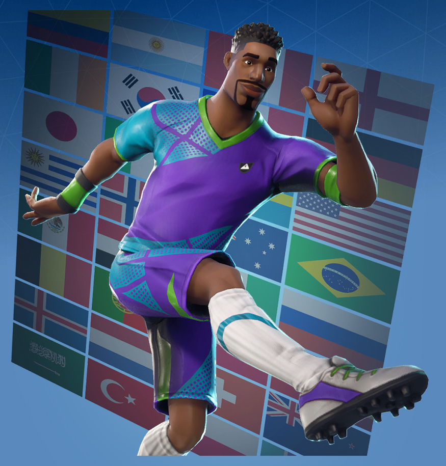 Fortnite Super Striker Skin Character Png Images Pro Game Guides - roblox soccer skin