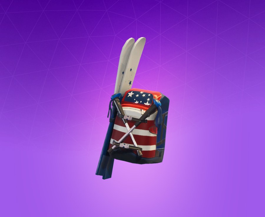 Mogul Ski Bag (USA) Back Bling