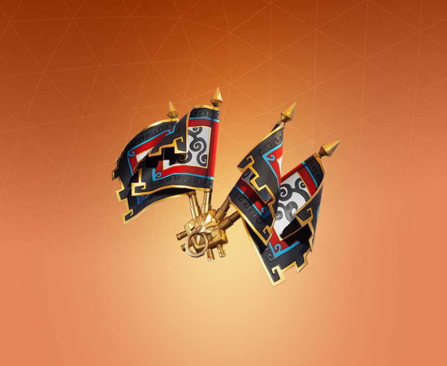 Royale Flags Back Bling