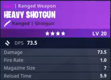 heavy shotgun stats damage - fortnite heavy pump shotgun damage