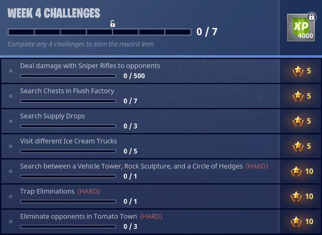 Fortnite Season 3 Battle Pass Challenges Week 4 Guide ... - 640 x 468 jpeg 151kB