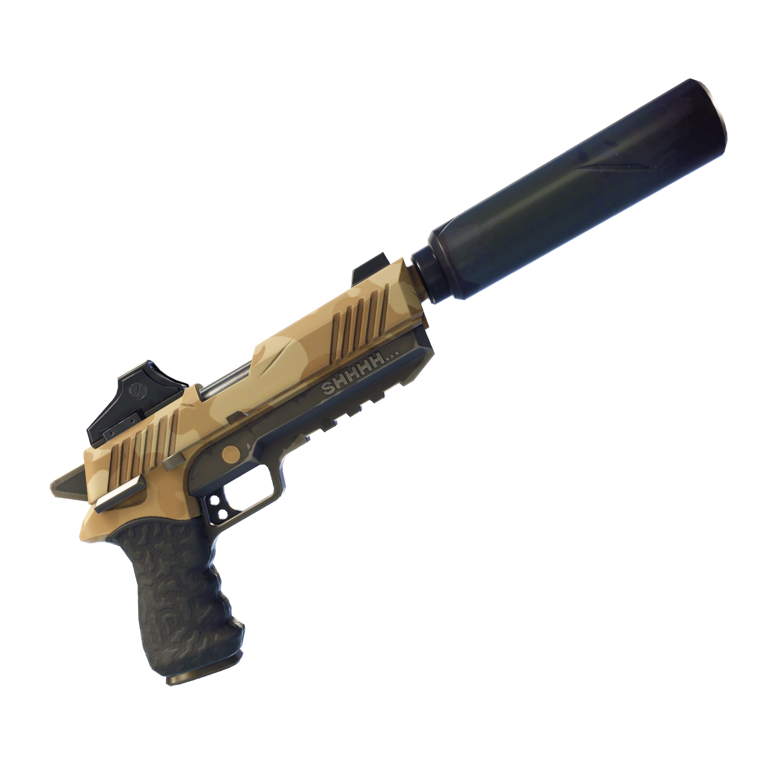 suppressed pistol png posted in fortnite - fortnite smg png