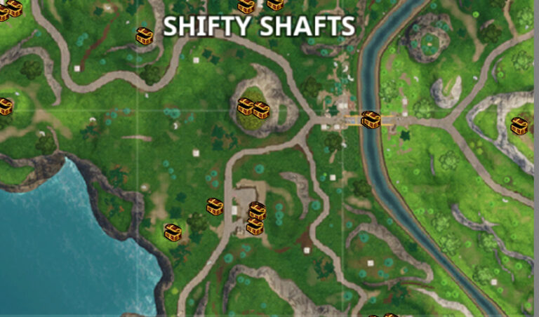 fortnite follow map in shifty shafts