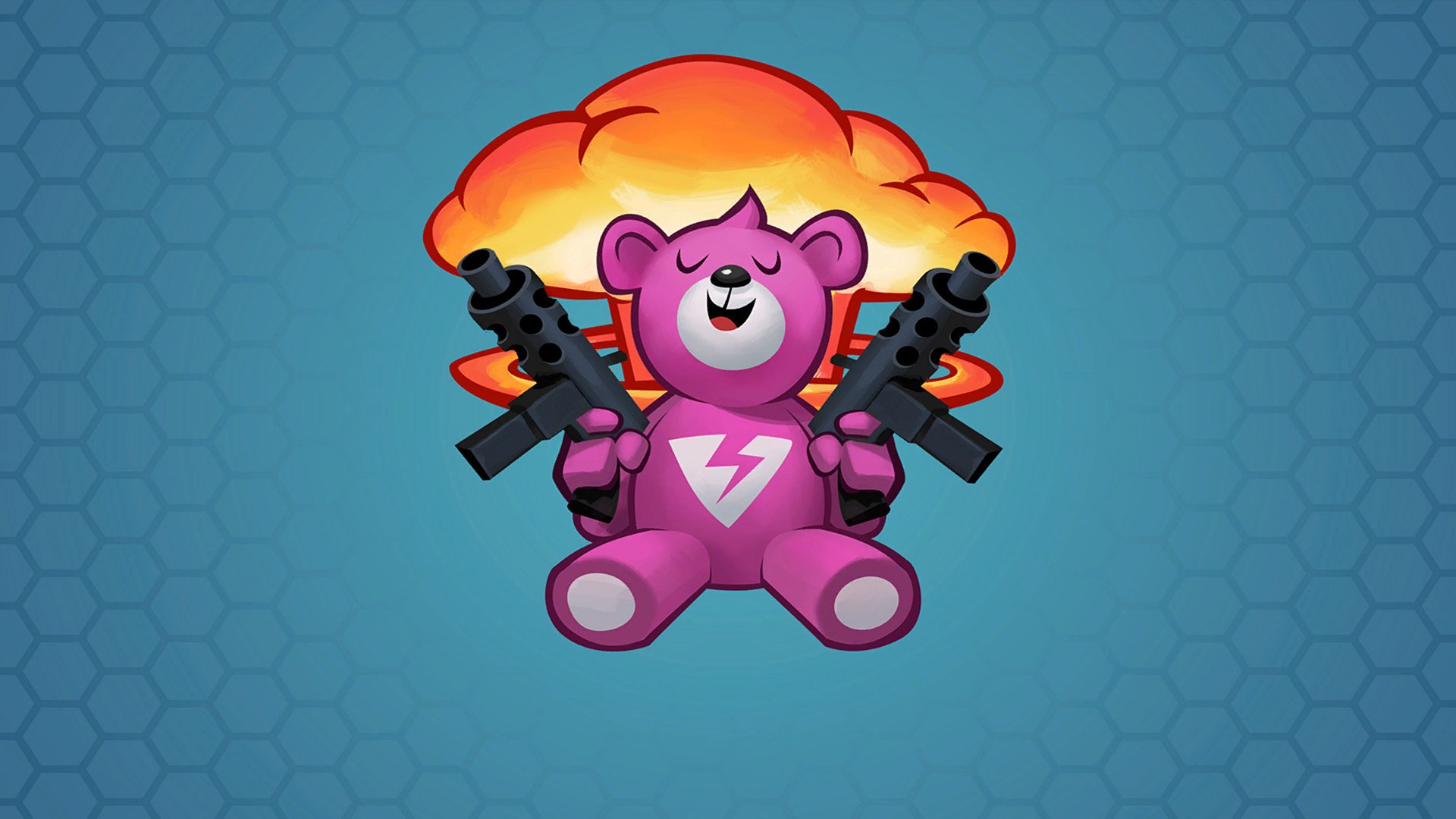 Top 15 Best Fortnite Wallpapers That Need To Be Your New Background - a nice minimalist wallpaper of a terrifying cuddly bear