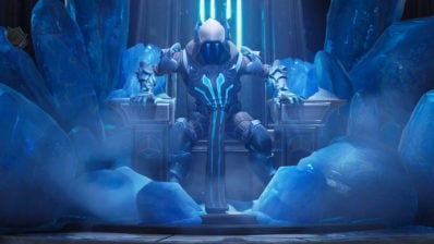 Ice King on Throne 