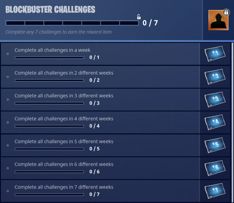 Fortnite Blockbuster Challenges Guide New Mystery Skin Battle Pass