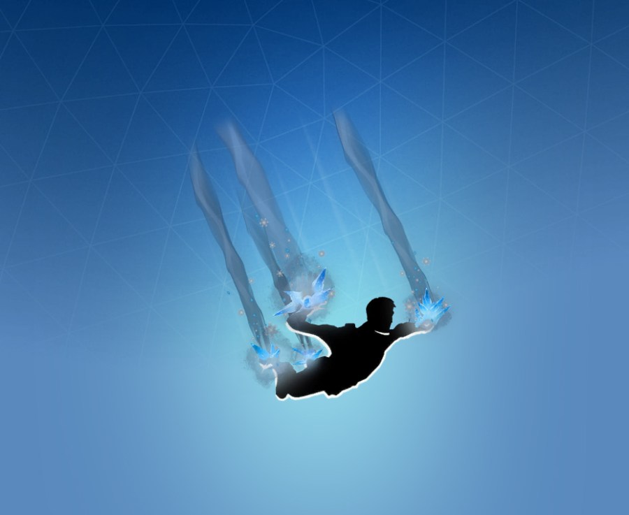Ice Crystals Contrail