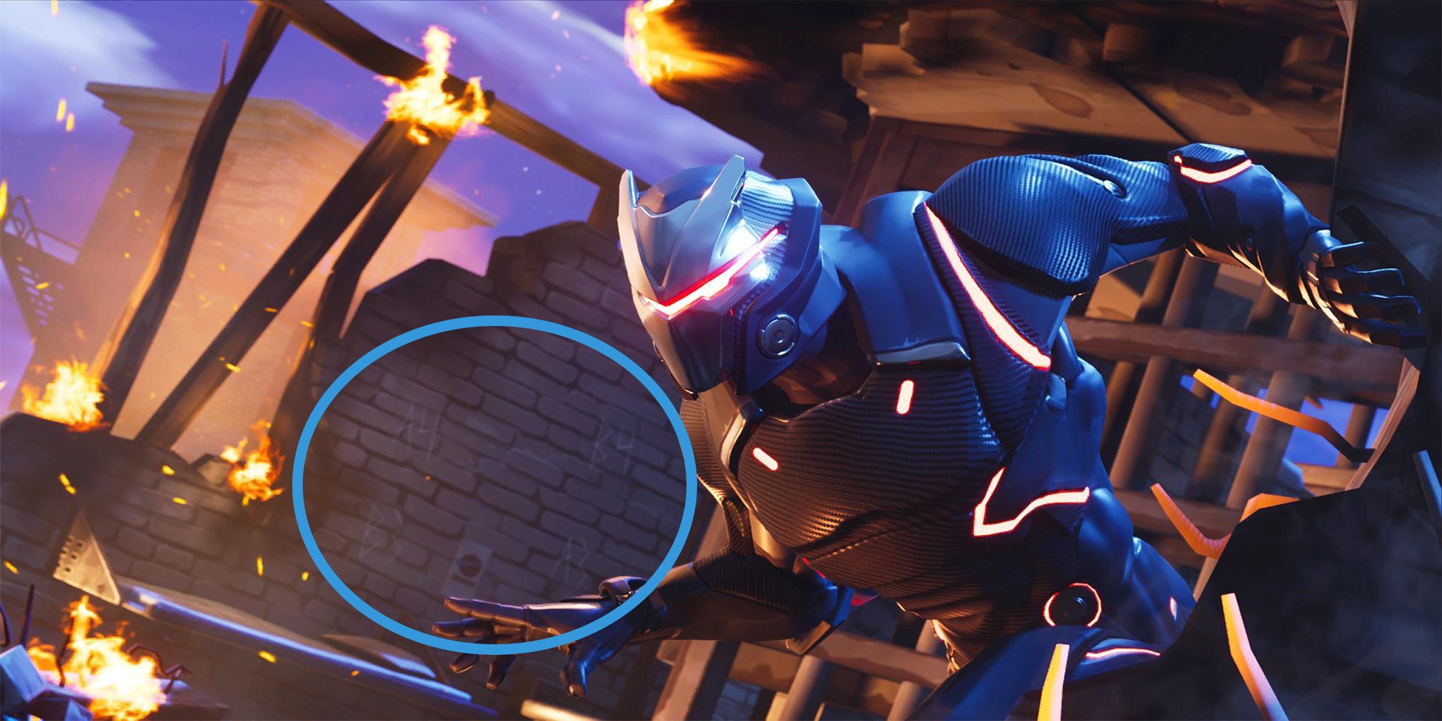 what you might be able to see there is map coordinates that say from left to right a4 b4 b3 a3 at this exact intersection on the map you will find the - fortnite season 5 ende