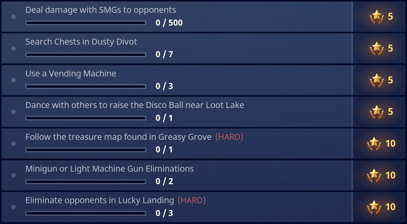 Fortnite Season 4 Week 5 Challenges Guide Pro Game Guides
