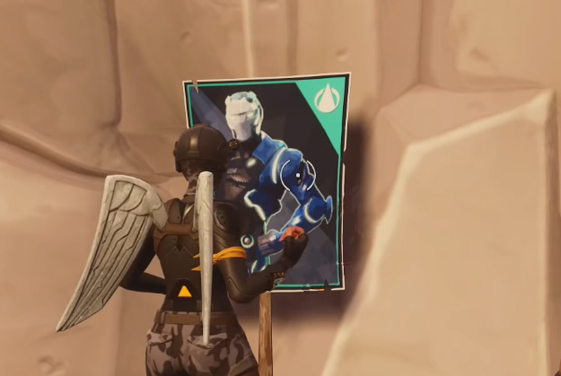 Fortnite carbide und omega poster