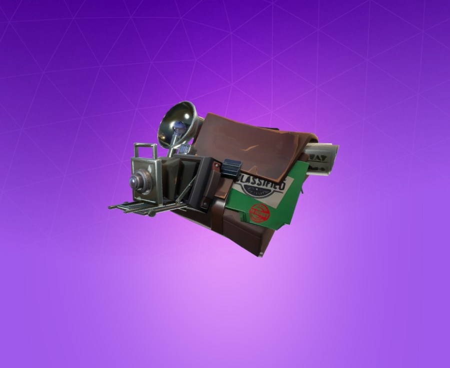 Evidence Bag Back Bling