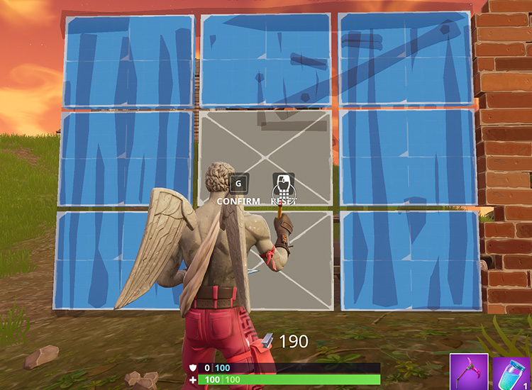 if you do two boxes stacked on each top of each other on the bottom six boxes you will get a door this is better if you want to keep an easy - fortnite turbo building not working 2019