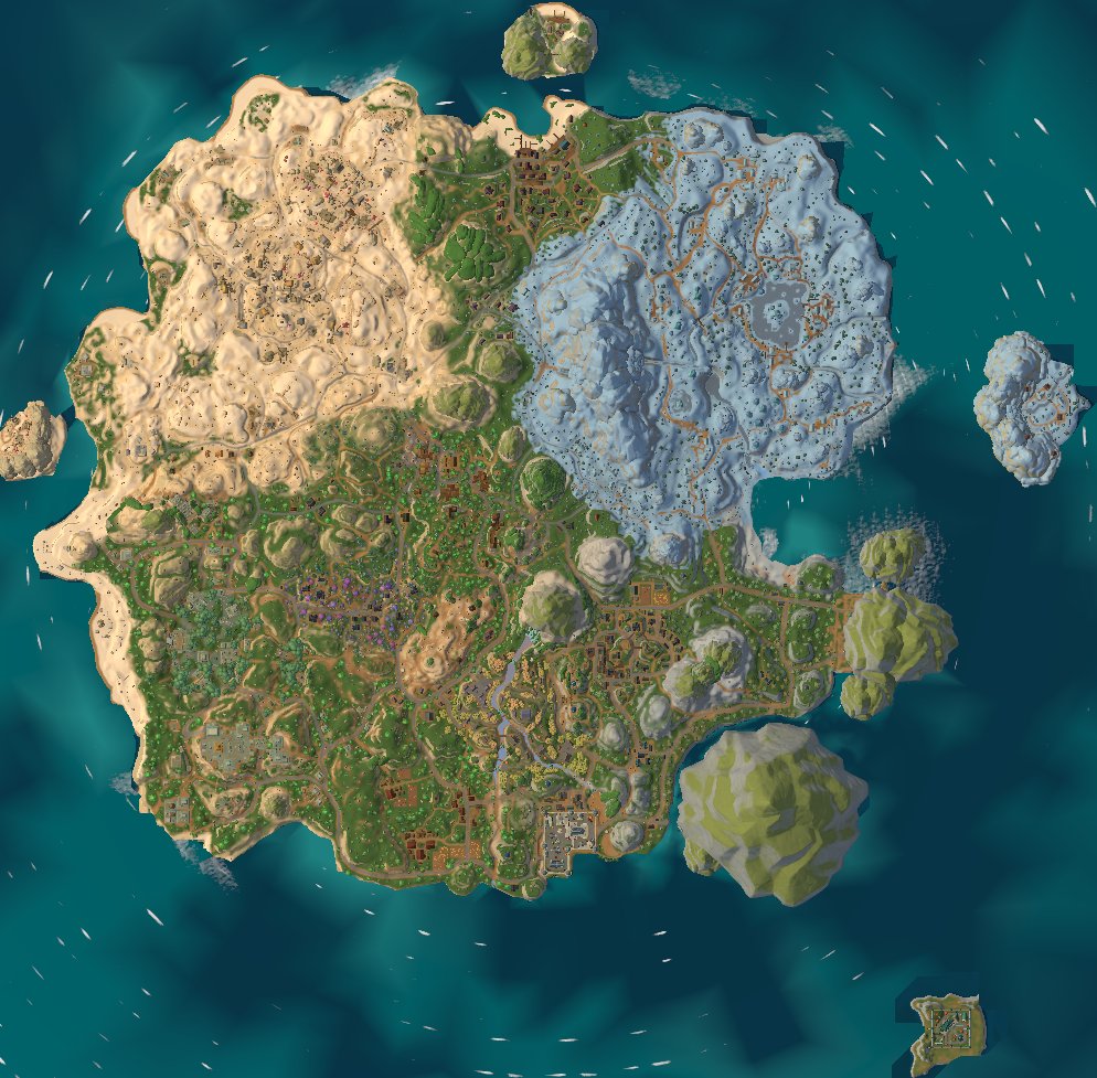 Realm Royale Map Notable Spots Forge Locations More Pro Game Guides - roblox realm 2 map