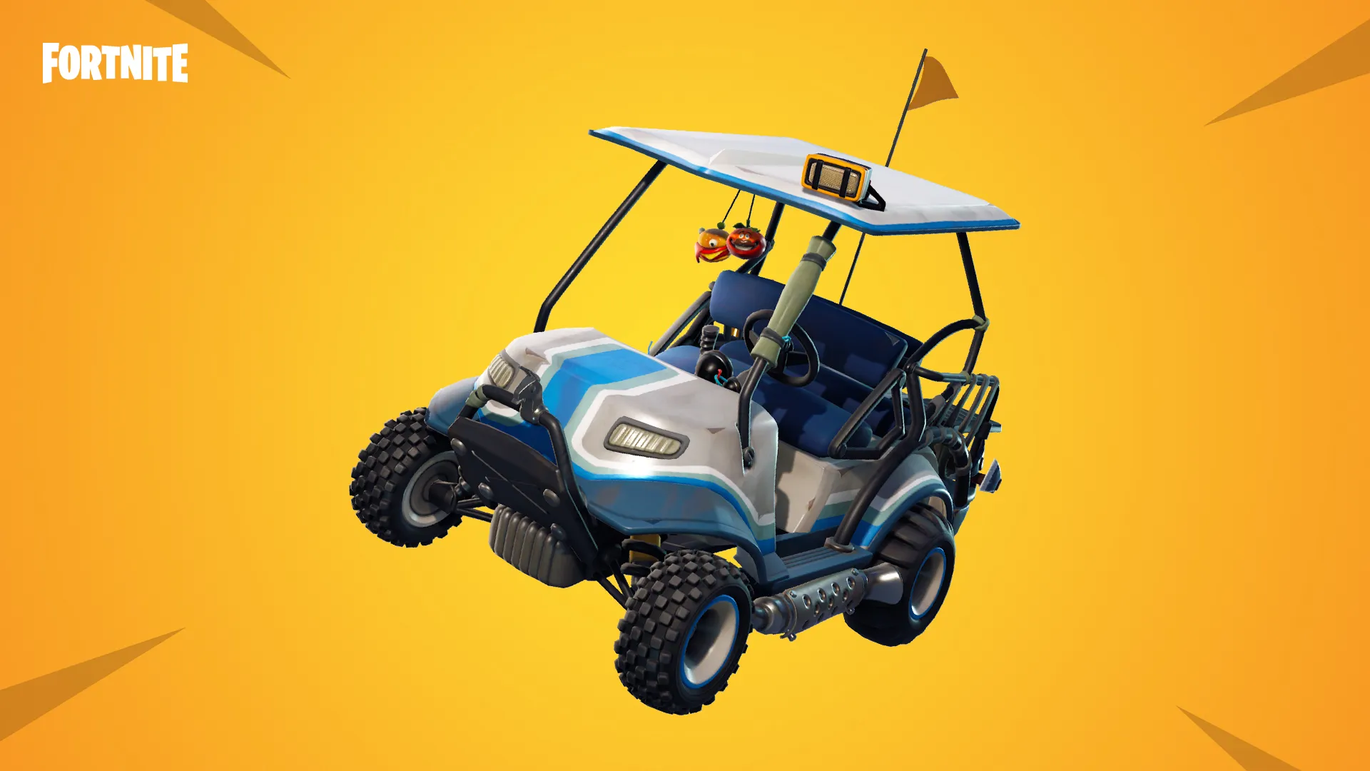 all terrain kart golf cart locations - golf in fortnite code