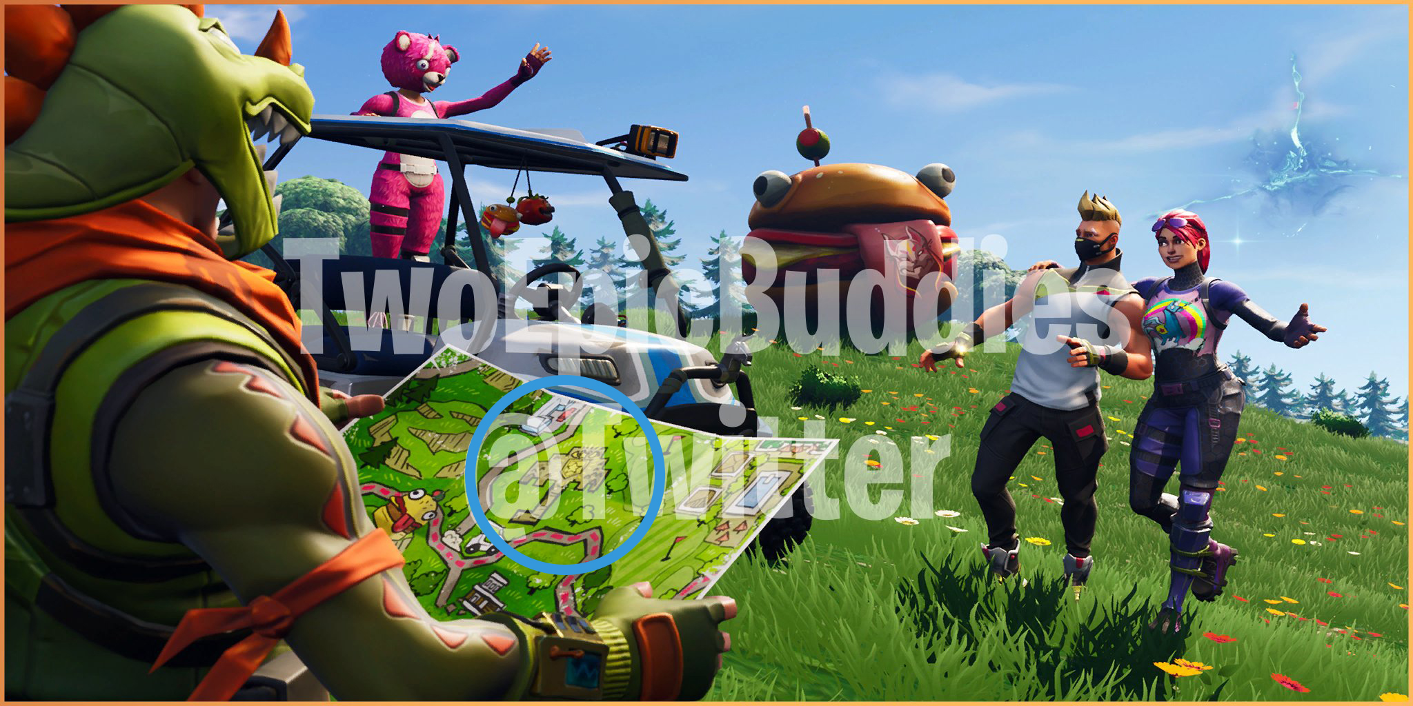 Fortnite Season 5 Hidden Battle Stars Locations Road Trip - the hidden battle star is depicted at the mining area that is west of the new lazy links location formerly anarchy acres