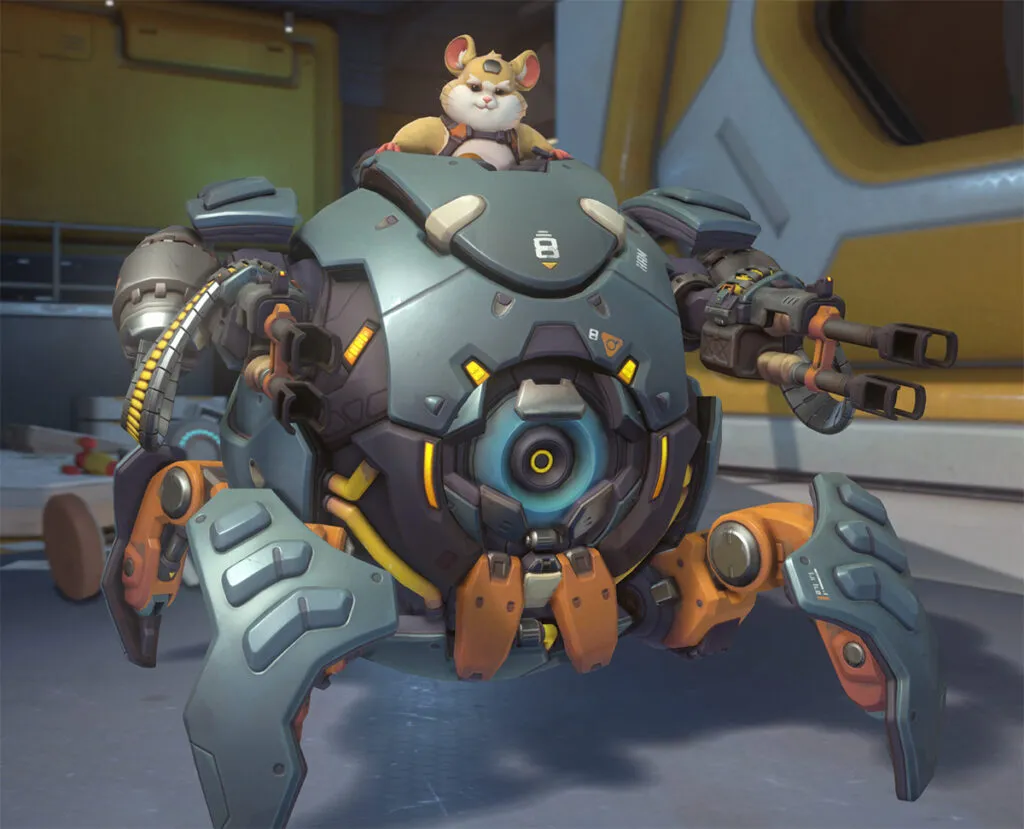 overwatch wrecking ball plush