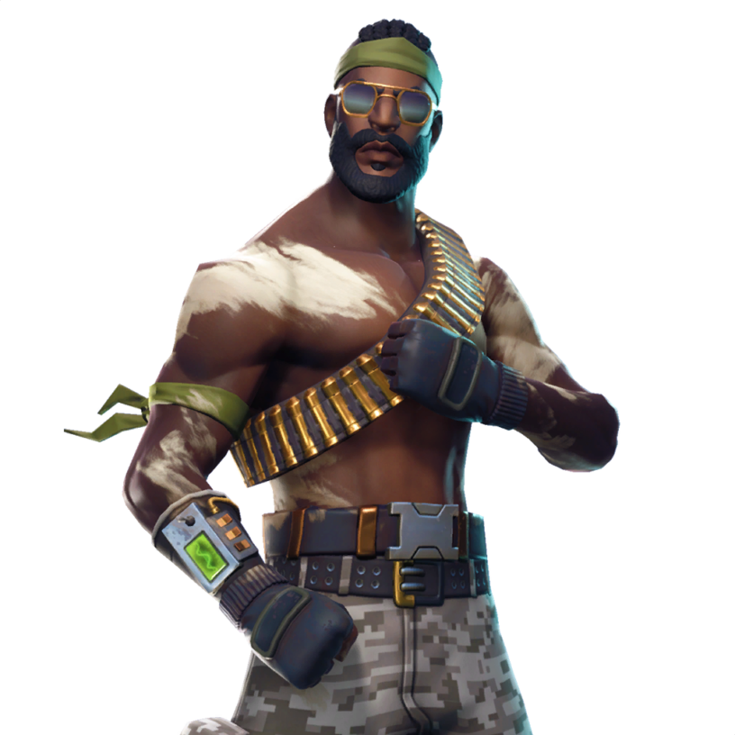 Fortnite Bandolier Skin - Character, PNG, Images - Pro Game Guides