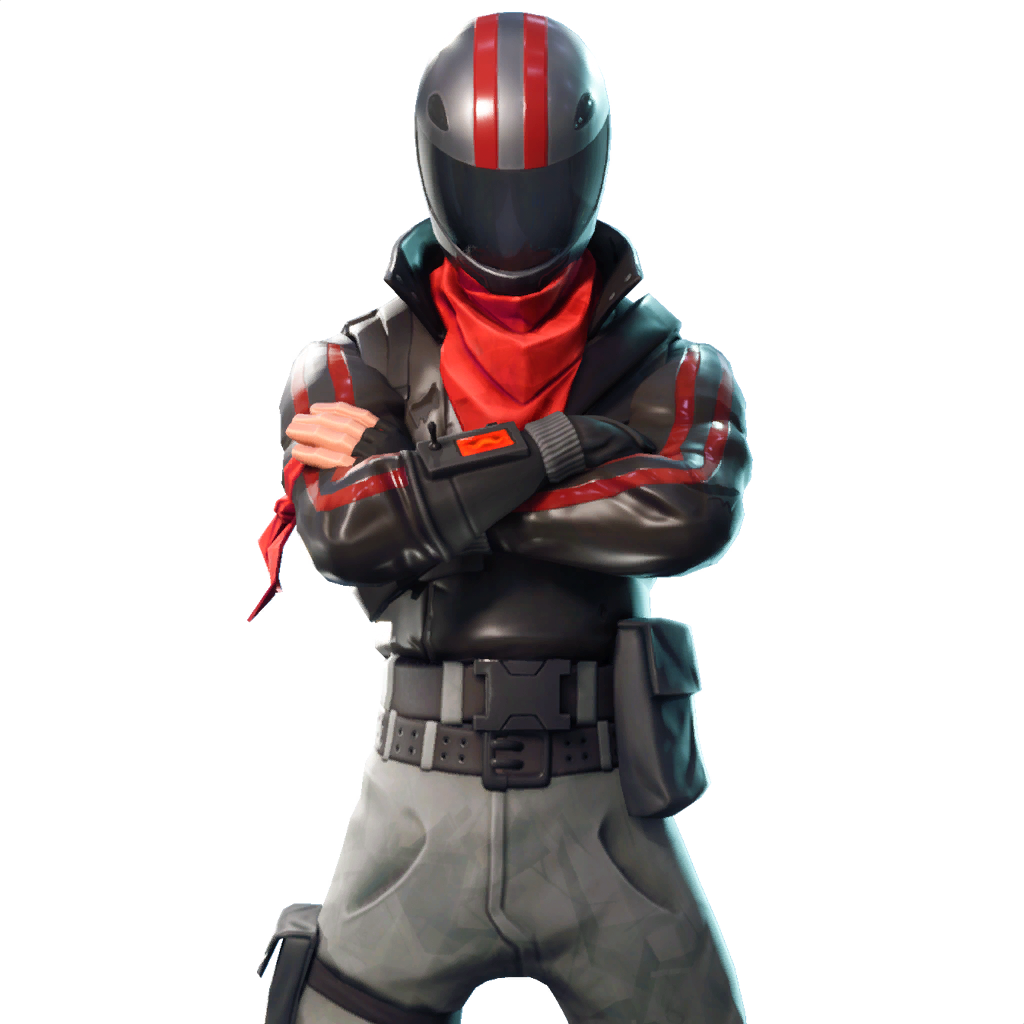 The Burnout skin from Fortnite: Battle Royale.