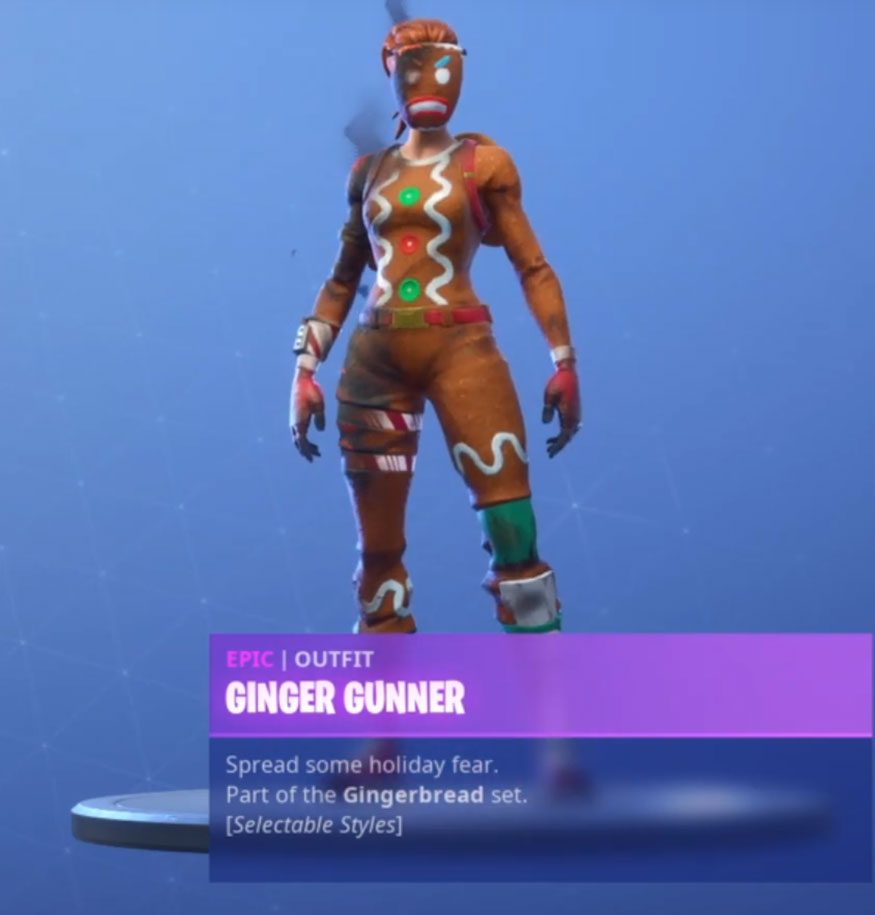 Ginger gunner fortnite