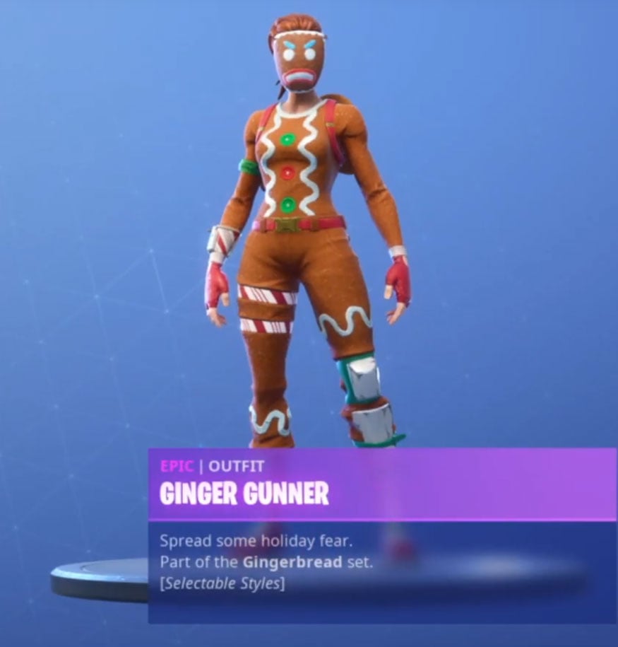 Fortnite Ginger Gunner Skin Outfit Pngs Images Pro Game Guides - frown style