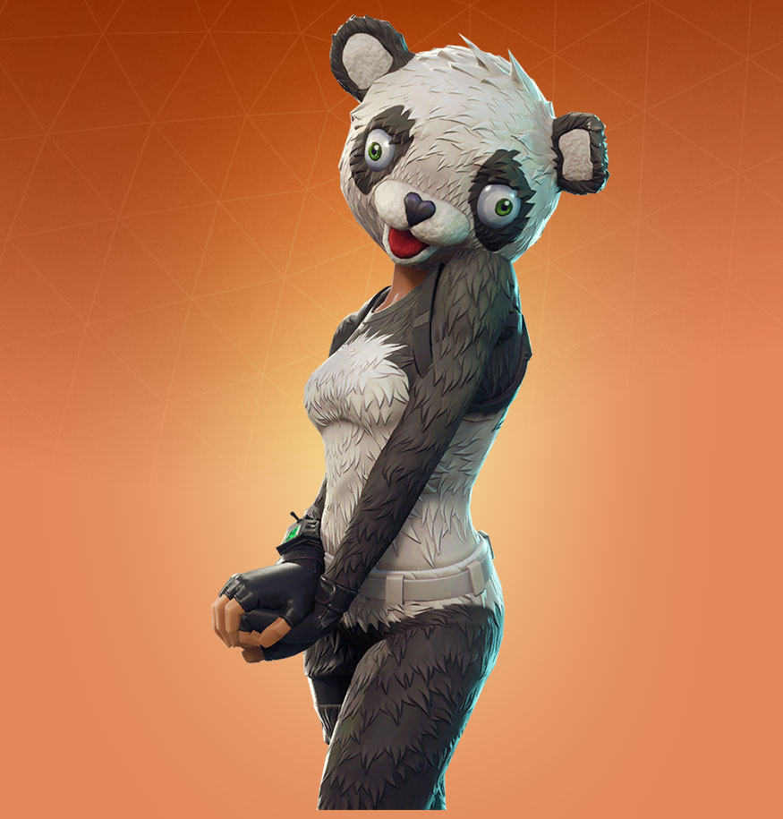 Fortnite P.A.N.D.A. Team Leader Skin Character, PNG, Images Pro