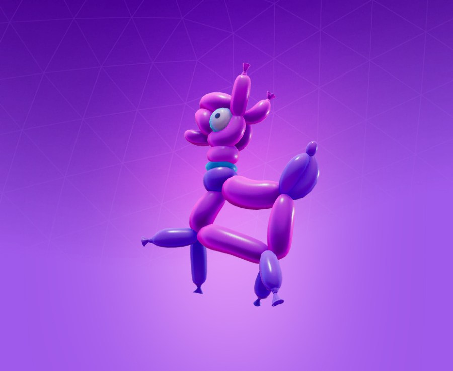Balloon Llama Back Bling