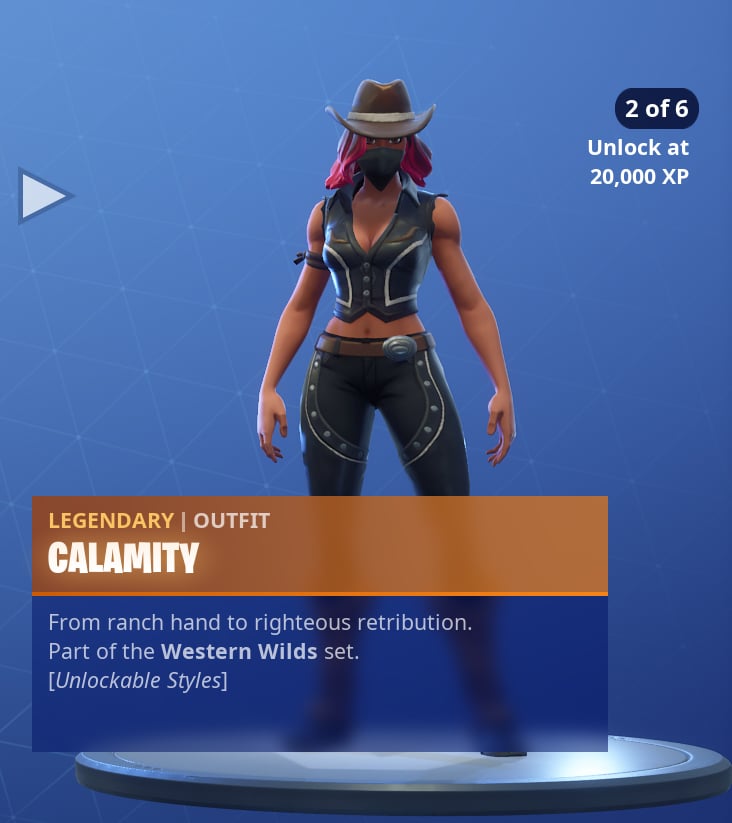Fortnite Calamity Skin Character Png Images Pro Game Guides - my calamity from fortnite outfit in roblox calamity