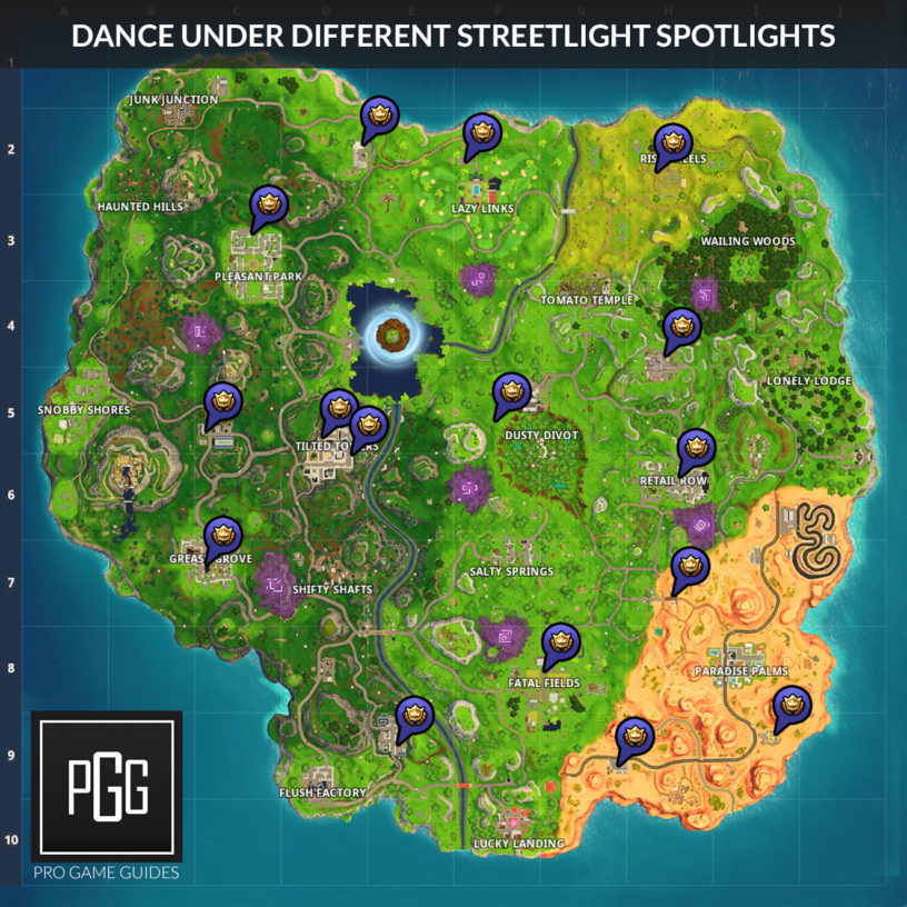 Fortnite Season 6 Week 1 Challenges List, Cheat Sheet ...