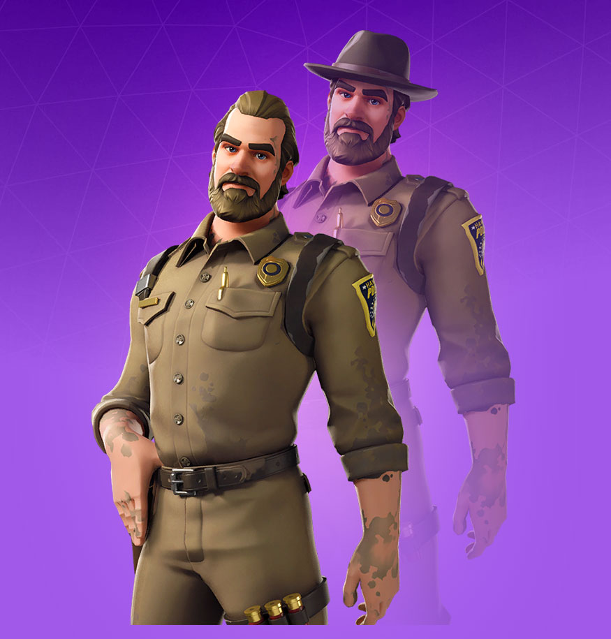 Fortnite Chief Hopper Skin Outfit Pngs Images Pro Game Guides - 