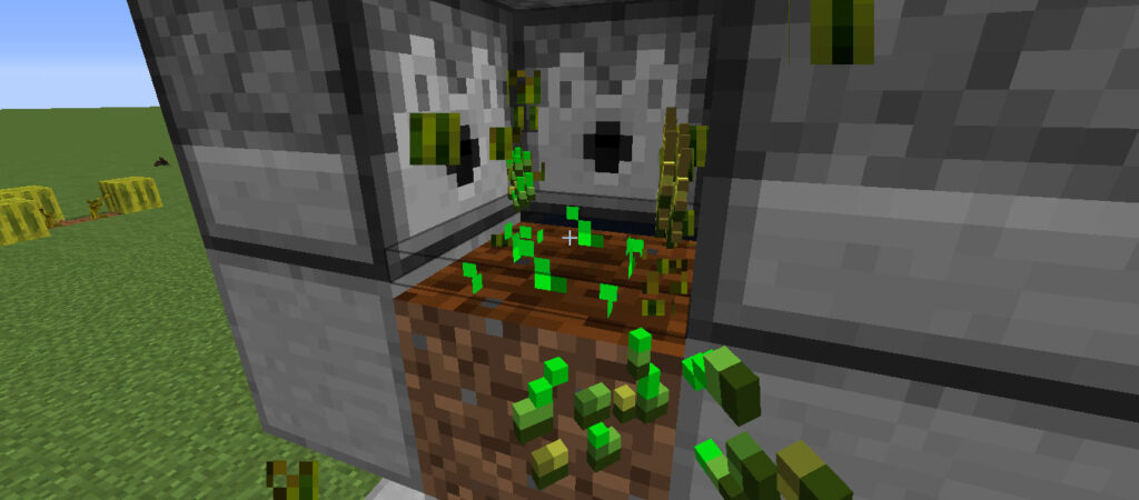 Minecraft redstone farm