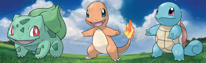 Where To Find Bulbasaur Charmander And Squirtle In Pokemon