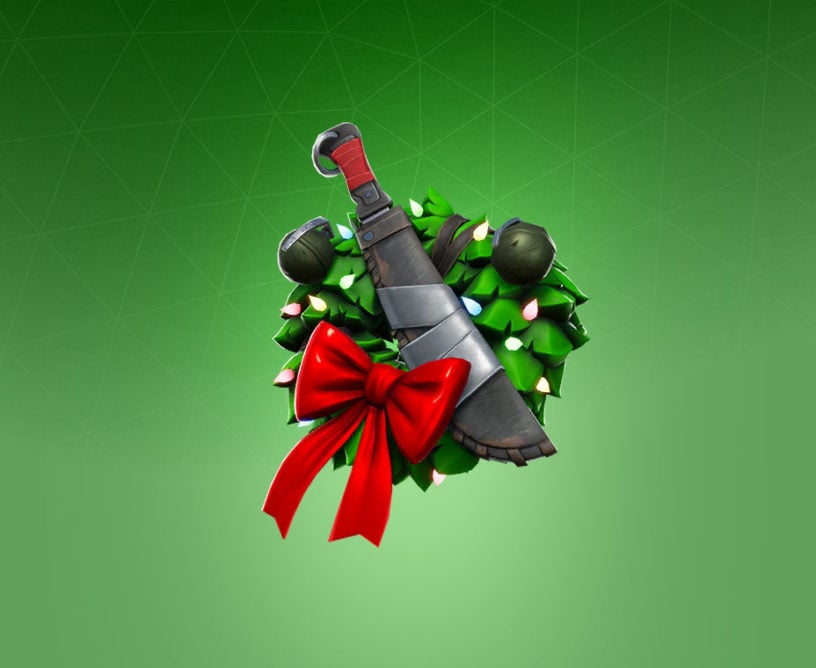back bling combat wreath - tinseltoes fortnite png