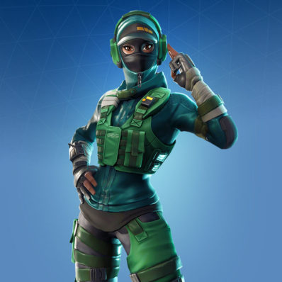 outfit instinct - female nvidia skin fortnite