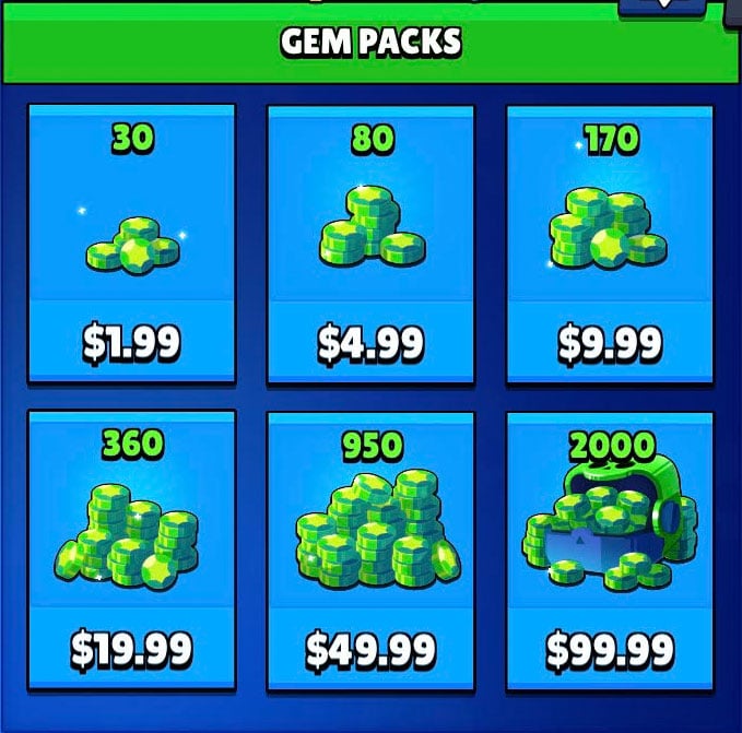 Brawl Stars How To Get Gems Coins Best Ways To Earn Currency In Brawl Stars Pro Game Guides - level 35 brawl stars pack