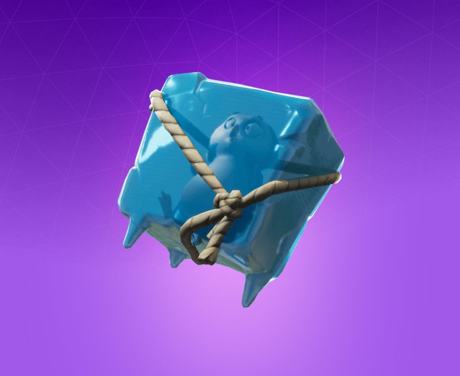 Ice Cube Back Bling