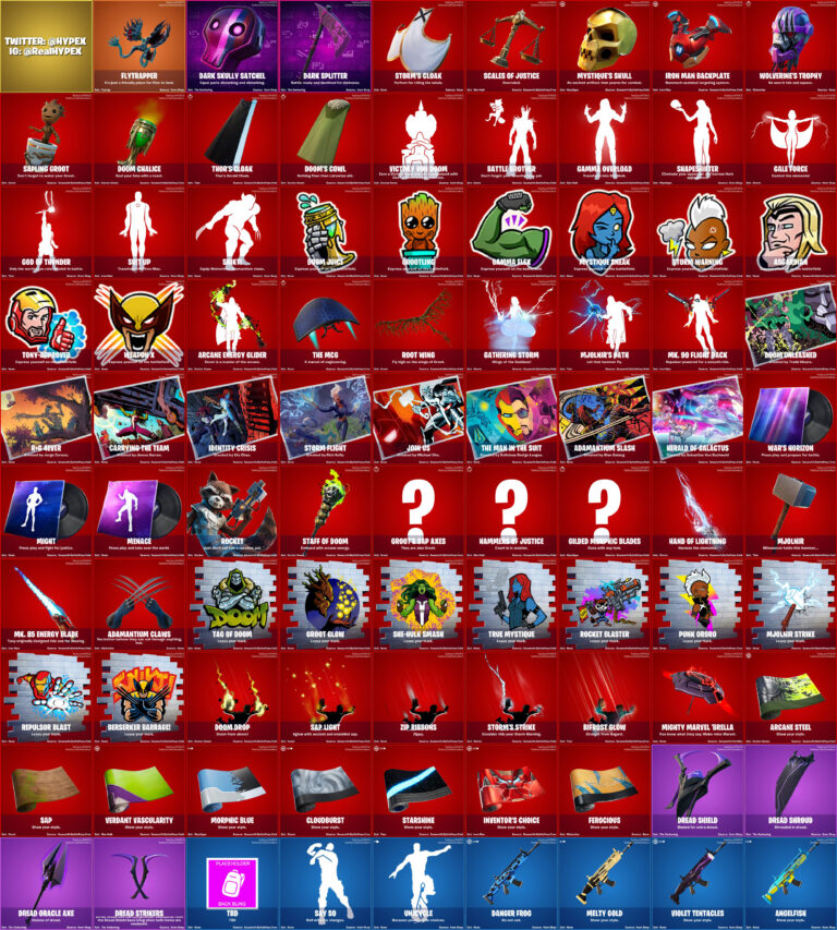 Fortnite Chapter 2 Season 4 Skins & Battle Pass Season 14 Skins