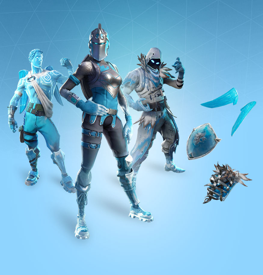 The Fortnite Frozen Legends Pack brings new skins to the market