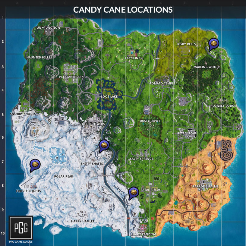 14 Days Of Fortnite Rewards Guide Presents Challenges List Pro Game Guides - roblox candy land challenge mining simulator 8