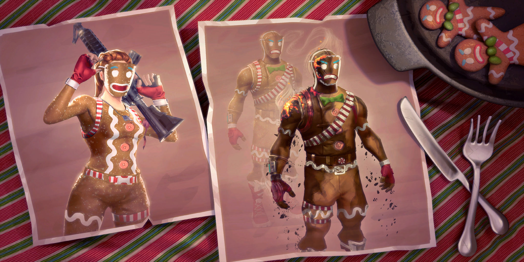 Fortnite Gingerbread Loading Screen Pro Game Guides - gingerbread