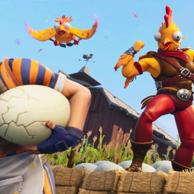 loading screen tender defender - fowl play set fortnite