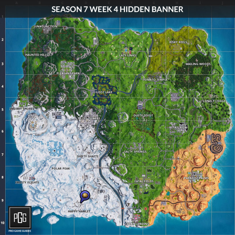 Fortnite Season 7 Week 4 Challenges List, Cheat Sheet, Locations & Solutions – Pro Game Guides