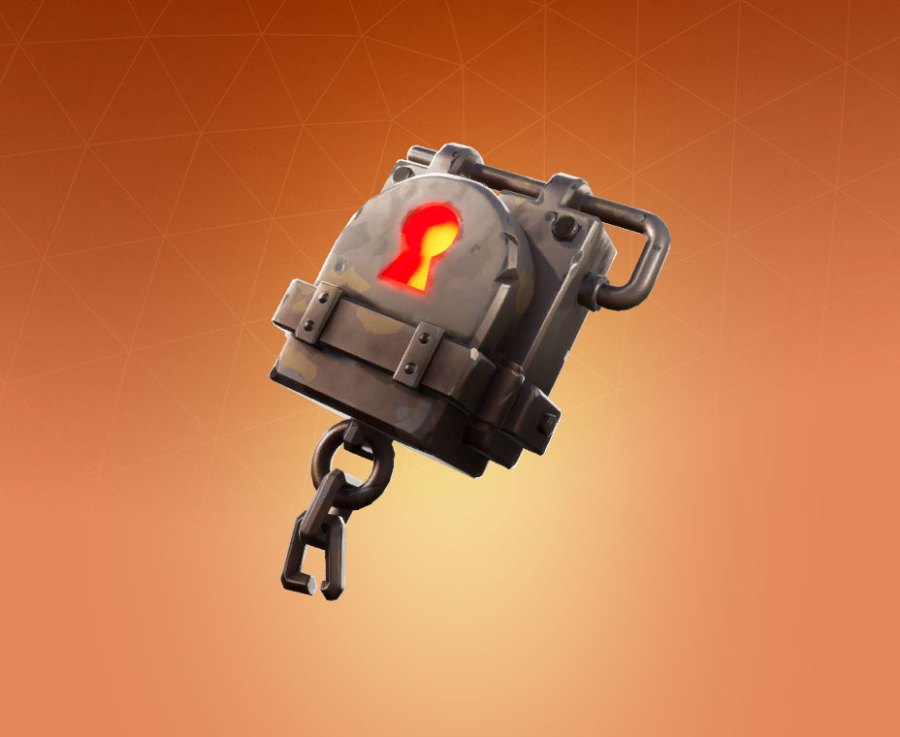 Padlock Back Bling