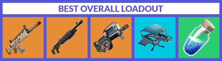 best overall loadout for season 8 - meilleur setup fortnite