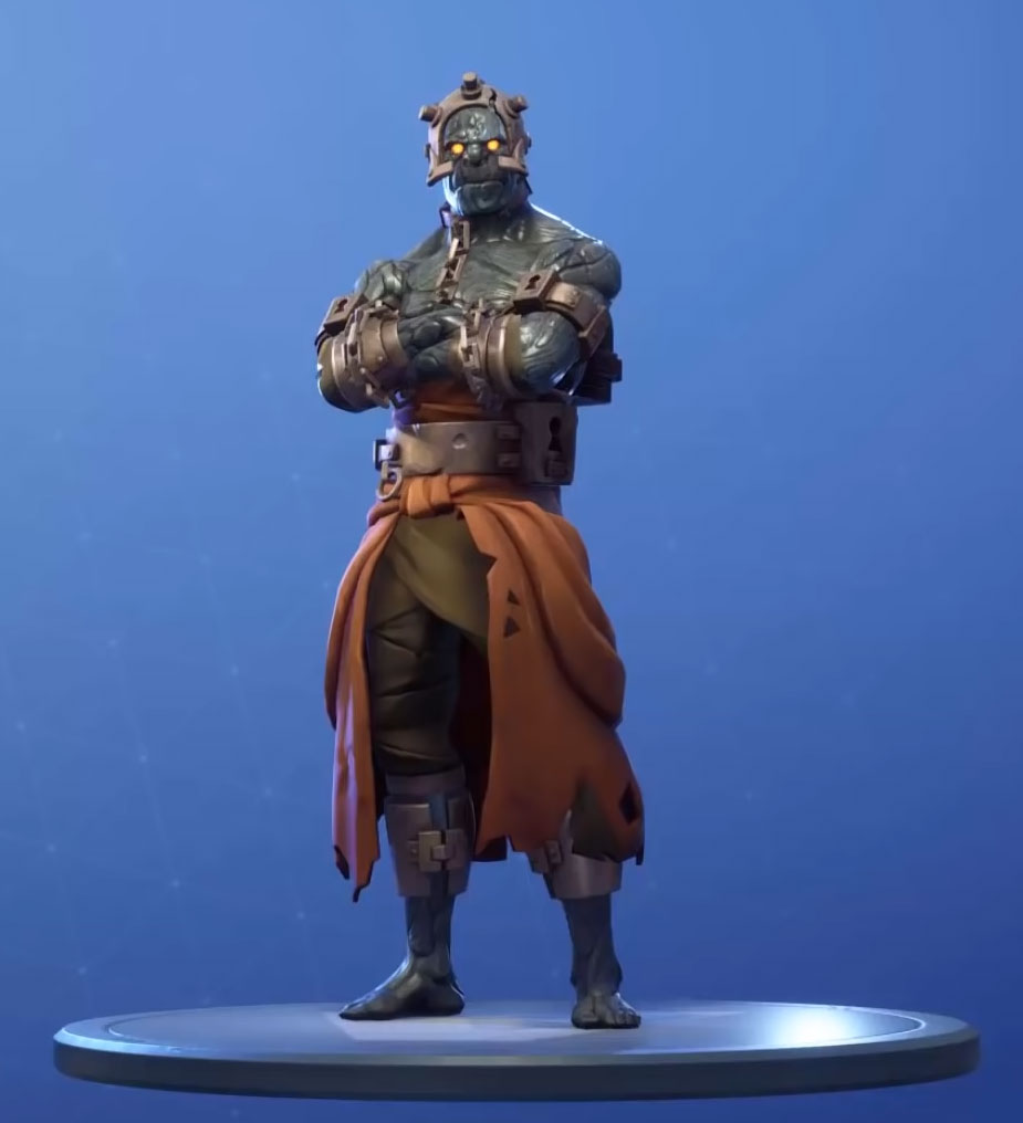 here s a look at the skin in stage 2 - fortnite prisoner stage 4